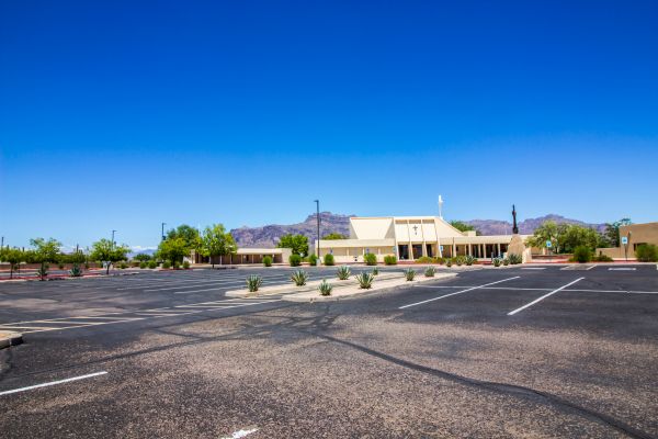 Parking Lot Crack Filling in Tempe